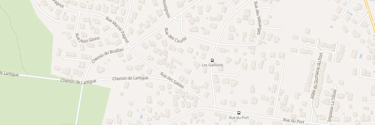Plan du 3B Rue des Gaillards à Biganos