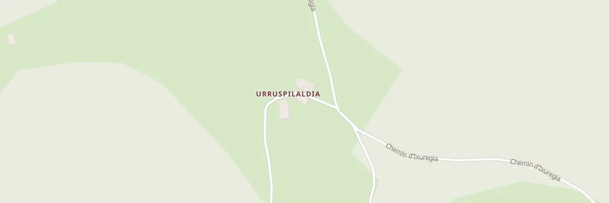 Plan du 1260 Che d’Ixuregia à Ordiarp