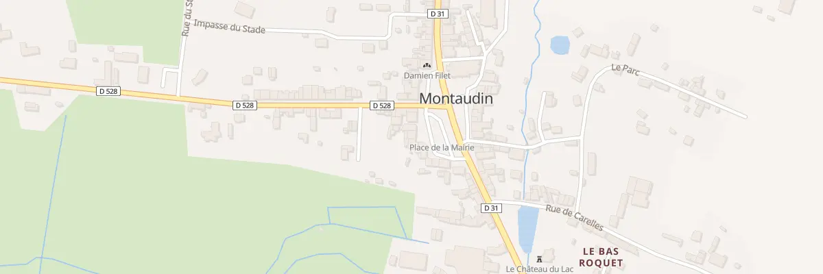 Plan du 3 Pl de la Mairie à Montaudin