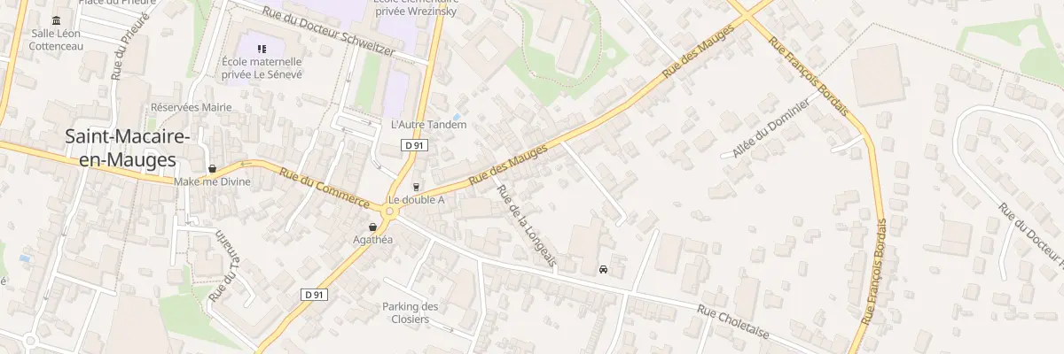 Plan du 24 Rue des Mauges (St Macaire à Sèvremoine
