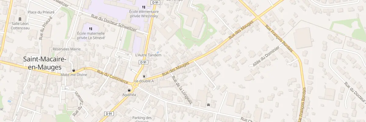 Plan du 35 Rue des Mauges (St Macaire à Sèvremoine
