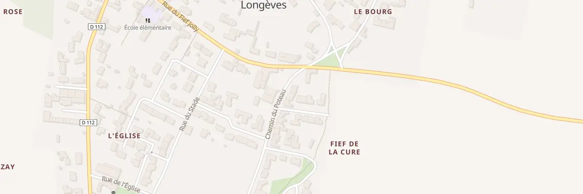 Plan du 5 Che du Poteau à Longèves