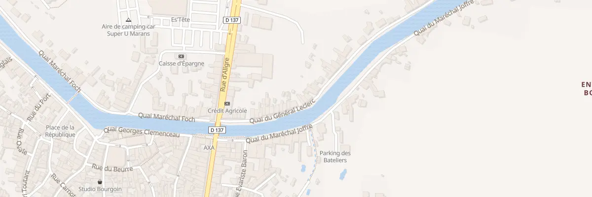 Plan du 36 Quai du Gen Leclerc de Hautecl à Marans