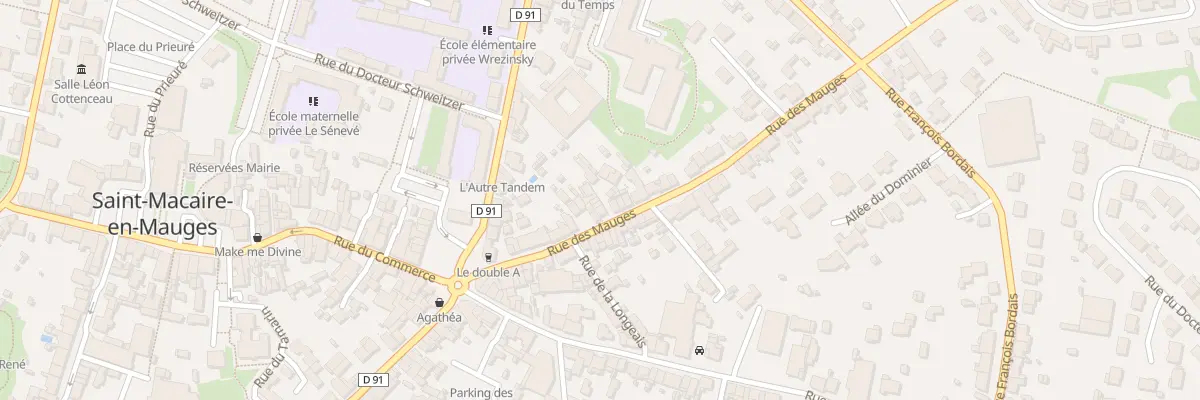 Plan du 33B Rue des Mauges (St Macaire à Sèvremoine