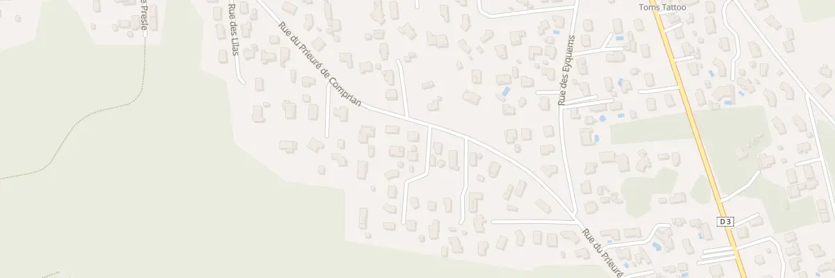 Plan du 41 Rue du Prieuré de Comprian à Biganos
