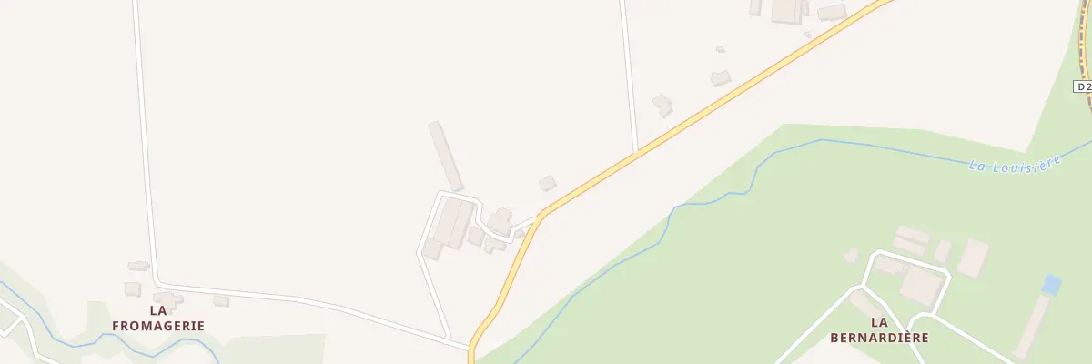 Plan du 5287 La Victière à Rochetrejoux