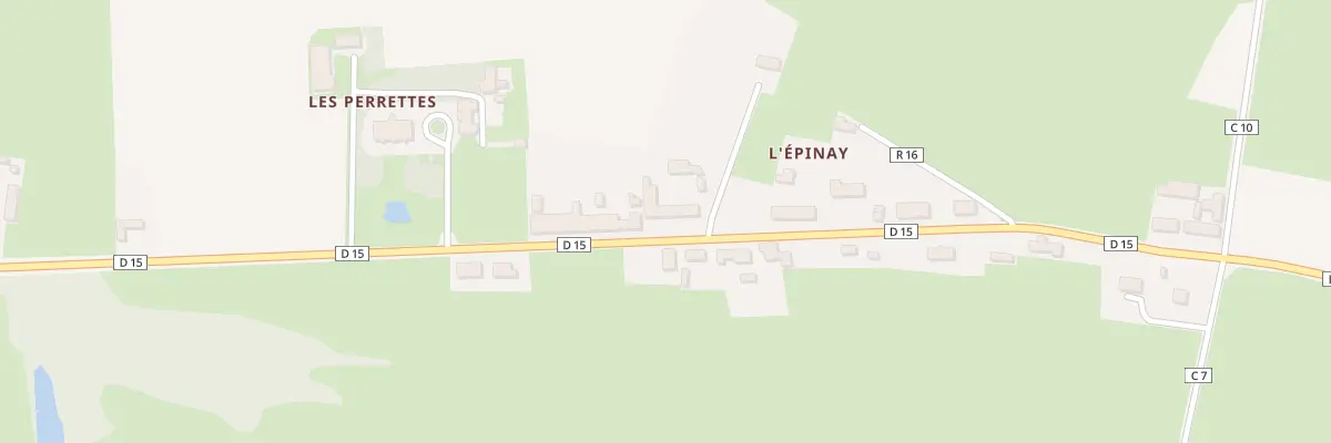 Plan du 5071 L’Epinay à Cartigny-l’Épinay