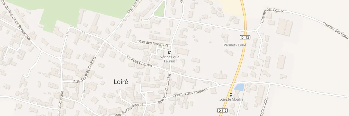 Plan du 28 Rue Villa Laurius à Vérines