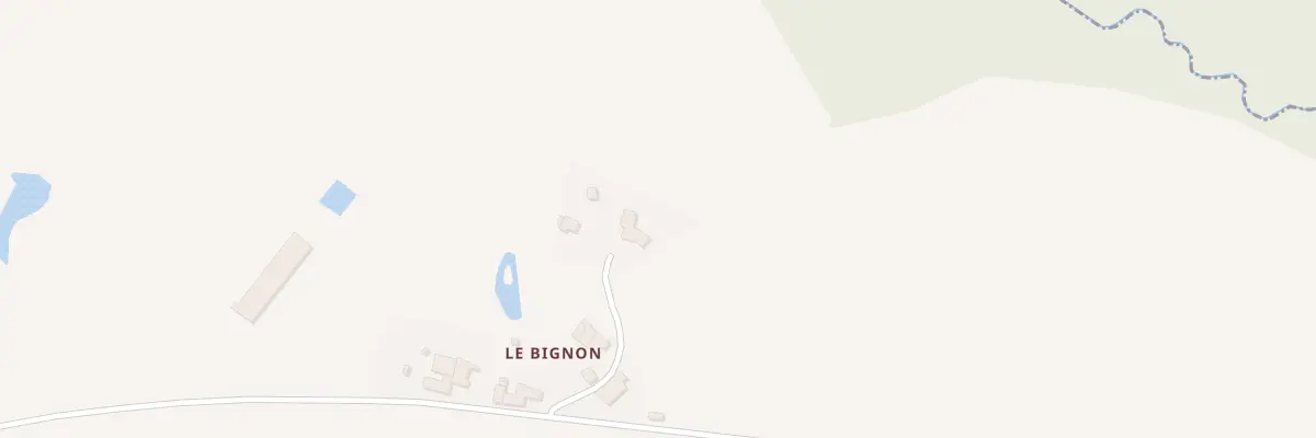 Plan du 581 Rte du Bignon à La Romagne