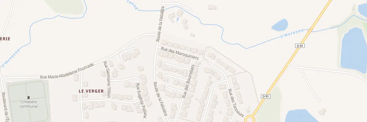 Plan du 10 Rue des Maroquiniers à Sèvremoine