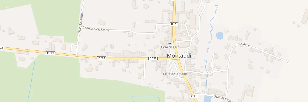 Plan du 4 Rue de Bretagne à Montaudin
