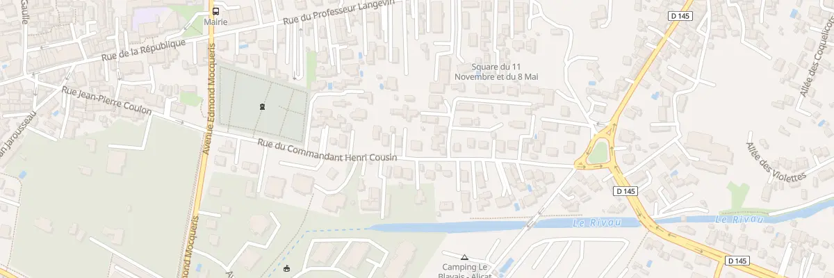 Plan du 20 Rue Commandant Henri Cousin à Saint-Georges-de-Didonne