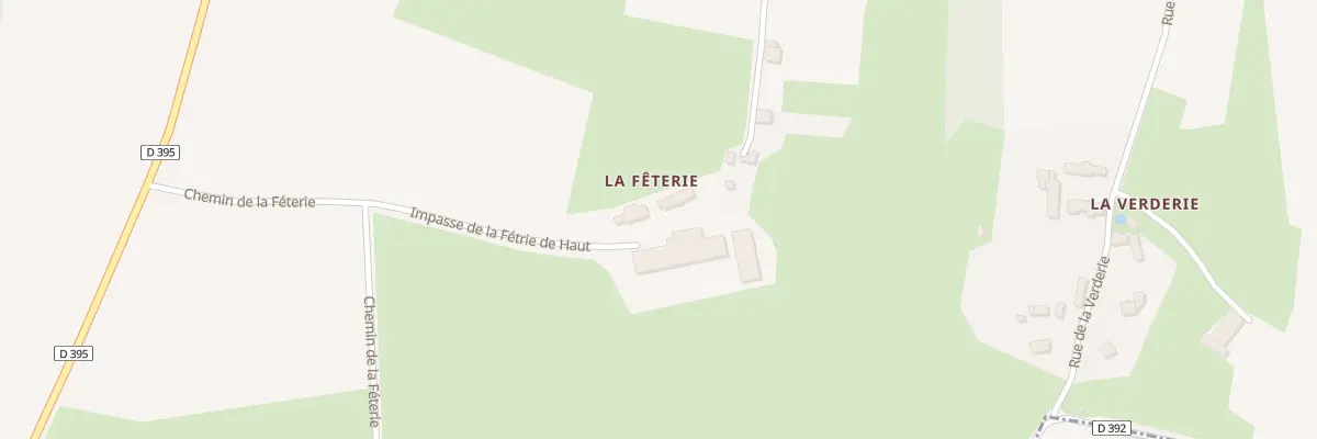 Plan du 1 Imp de la Fétrie de Haut à Saint-Jean-de-Savigny