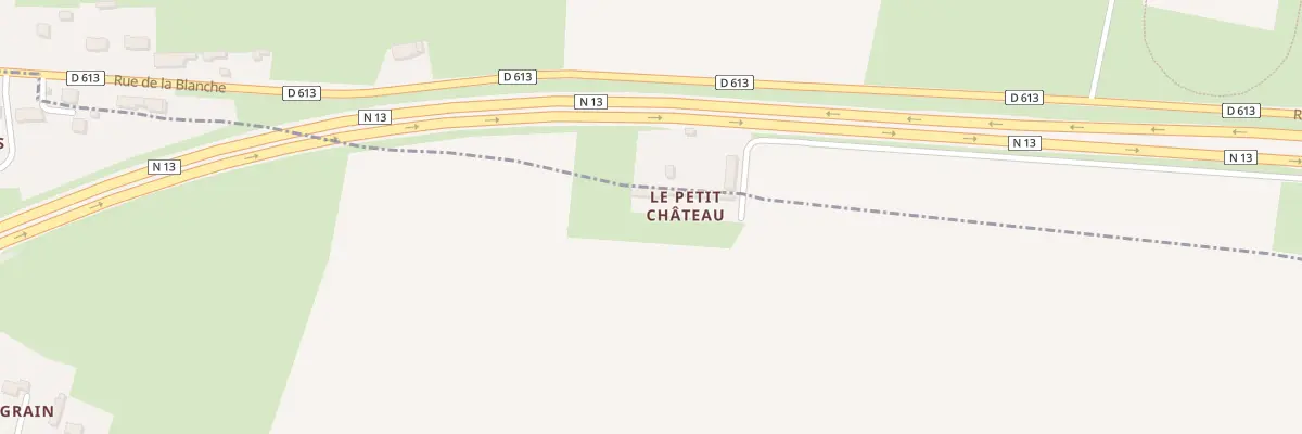 Plan du 5039 Le Petit Chateau à La Cambe