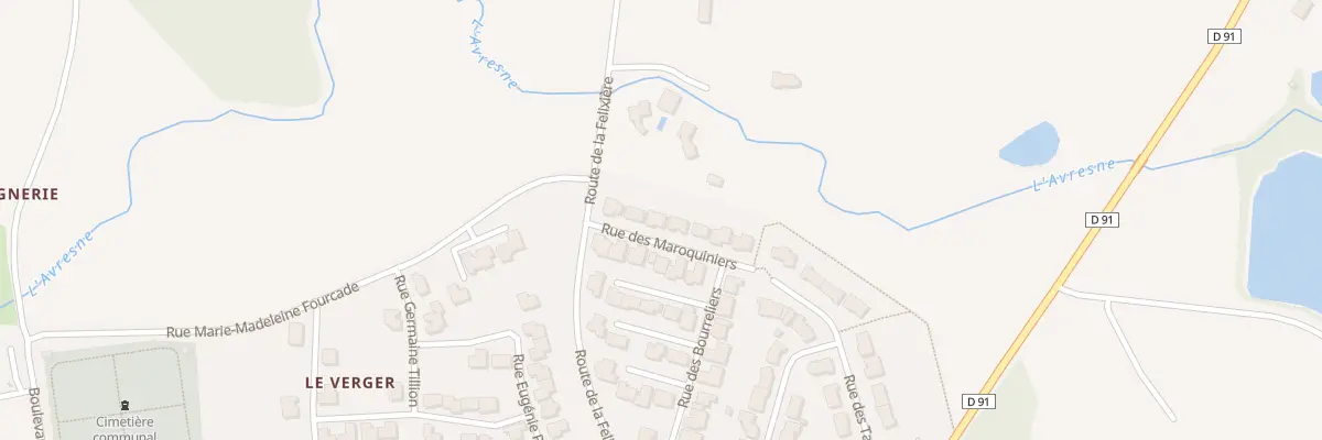 Plan du 5 Rue des Maroquiniers à Sèvremoine