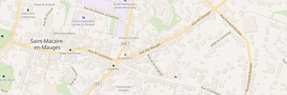 Plan du 23 Rue des Mauges (St Macaire à Sèvremoine