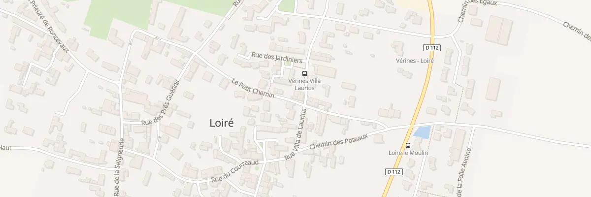 Plan du 5 Pch Petit Chemin à Vérines