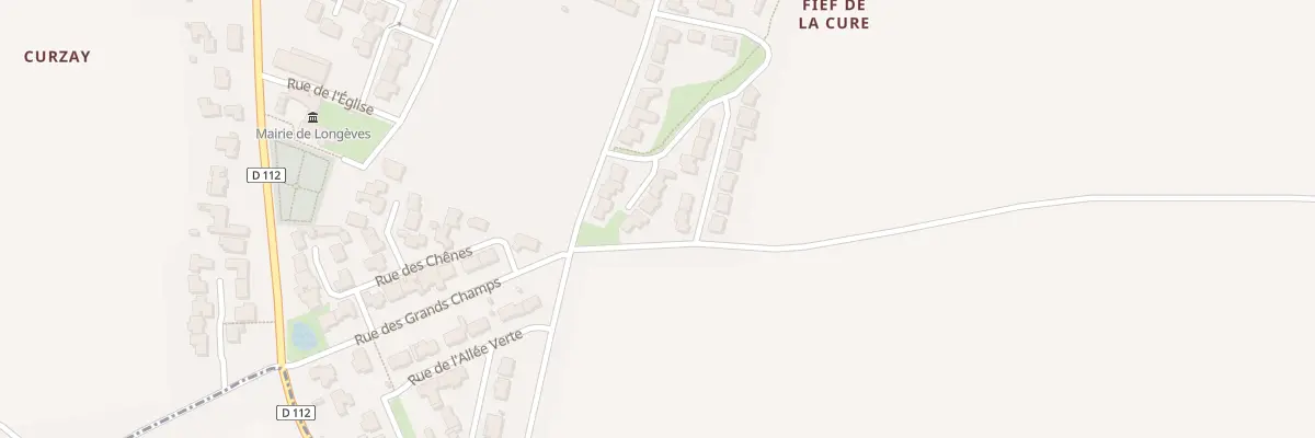 Plan du 11 Rue des Herons à Longèves