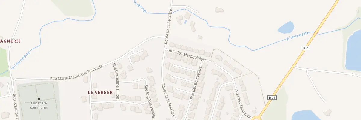 Plan du 6 Rue des Maroquiniers à Sèvremoine