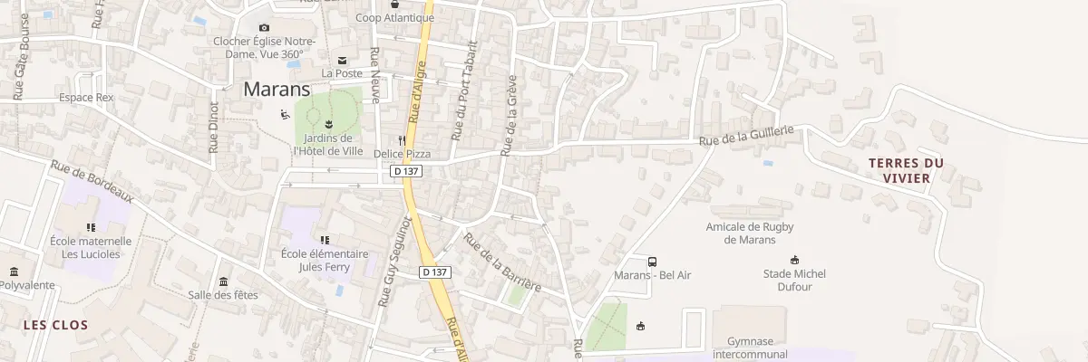 Plan du 27 Rue de la Guillerie à Marans