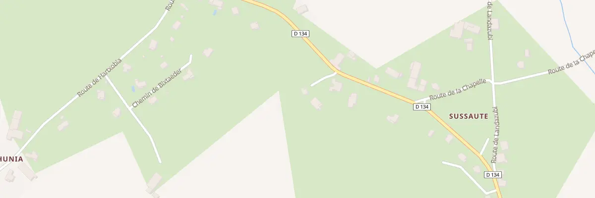 Plan du 53 Che de Galozea à Arbouet-Sussaute