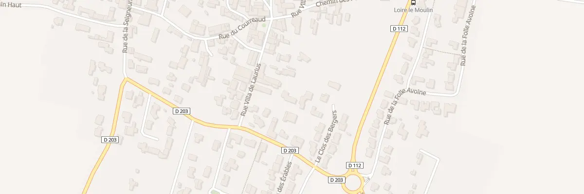 Plan du 1B Rue du Moulin à Vérines