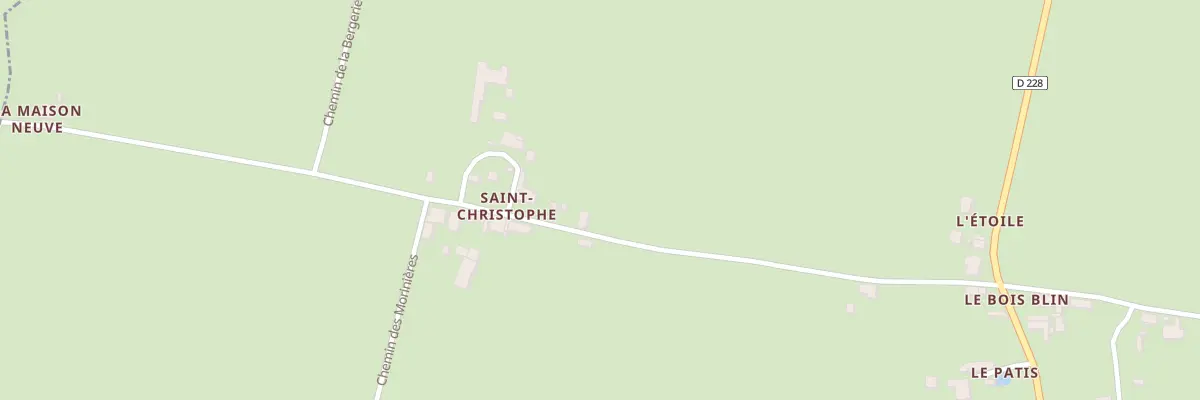 Plan du 5067 Saint Christophe à La Boissière