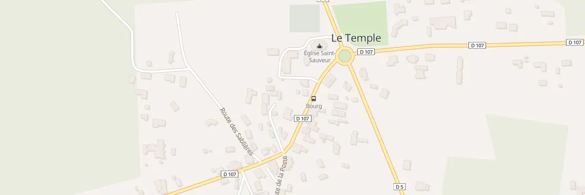 Plan du 6A Rte du Porge au Temple