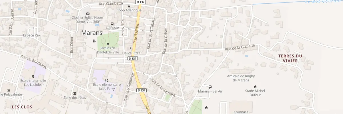 Plan du 31 Rue de la Guillerie à Marans