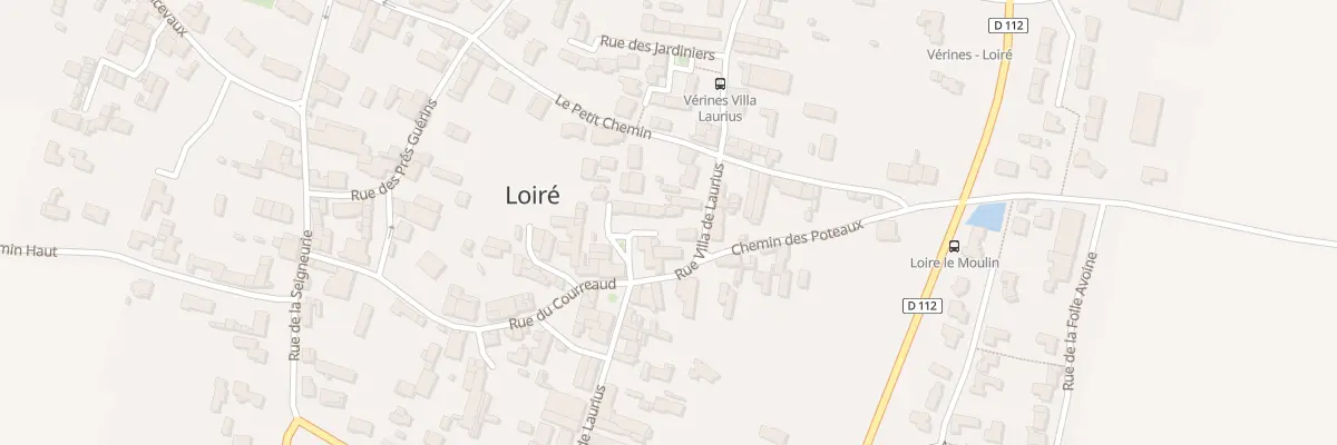 Plan du 11 Rue Villa Laurius à Vérines