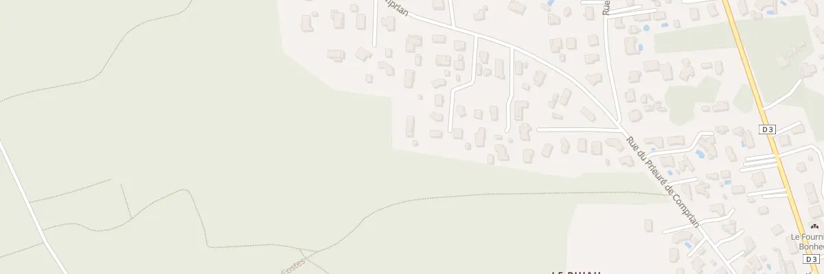 Plan du 41T Rue du Prieuré de Comprian à Biganos