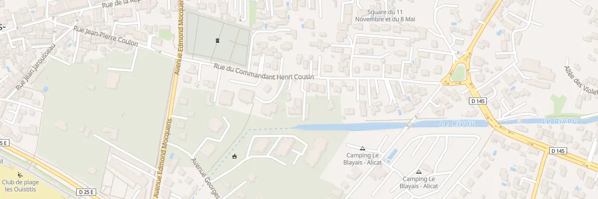Plan du 47 Rue Commandant Henri Cousin à Saint-Georges-de-Didonne