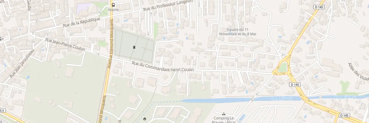 Plan du 28 Rue Commandant Henri Cousin à Saint-Georges-de-Didonne