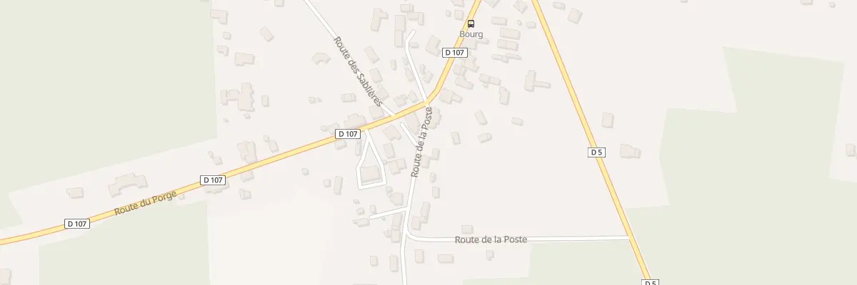 Plan du 3 Rte de la Poste au Temple
