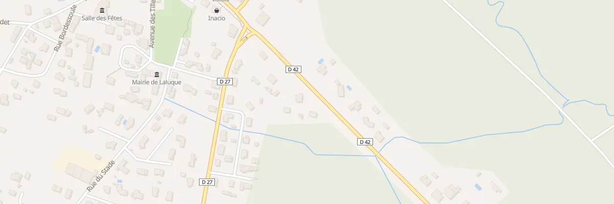 Plan du 350 Av Saint-jean à Laluque