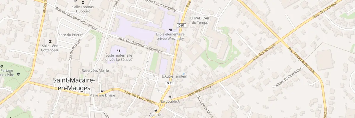 Plan du 18 Rue d’Anjou (St Macaire à Sèvremoine