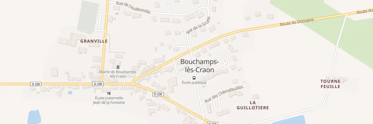 Plan du 24 Rue Flandre Dunkerque à Bouchamps-lès-Craon
