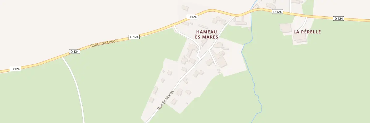 Plan du 14 Rue Es Mares à Canchy