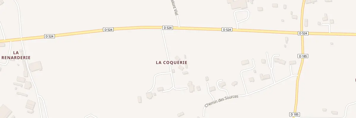 Plan du 1 Imp de la Coquerie -Ml Clincha à Noues de Sienne