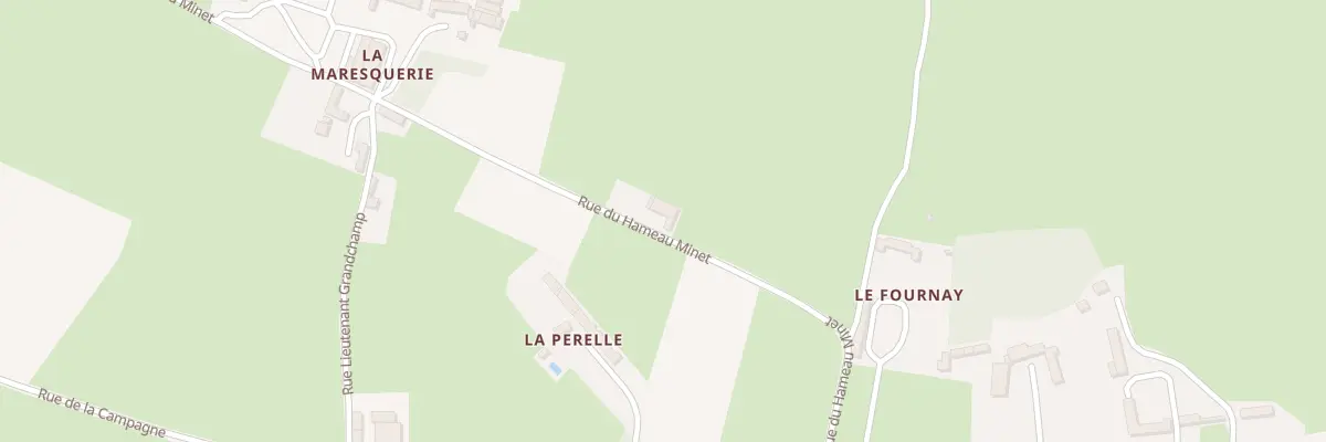 Plan du 5081 La Perelle à Colombières