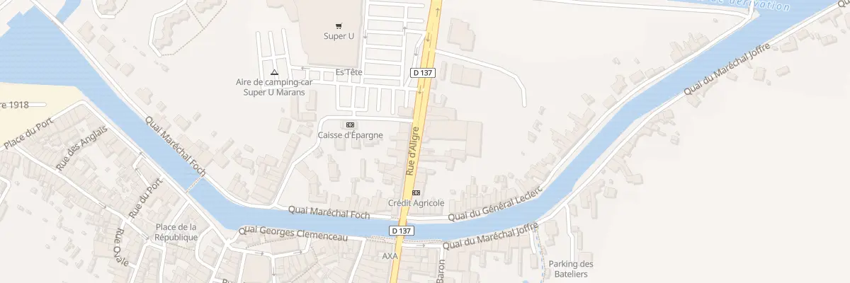 Plan du 14 Rue d’Aligre à Marans