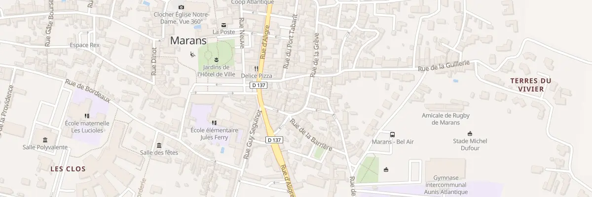 Plan du 37A Rue de la Grève à Marans