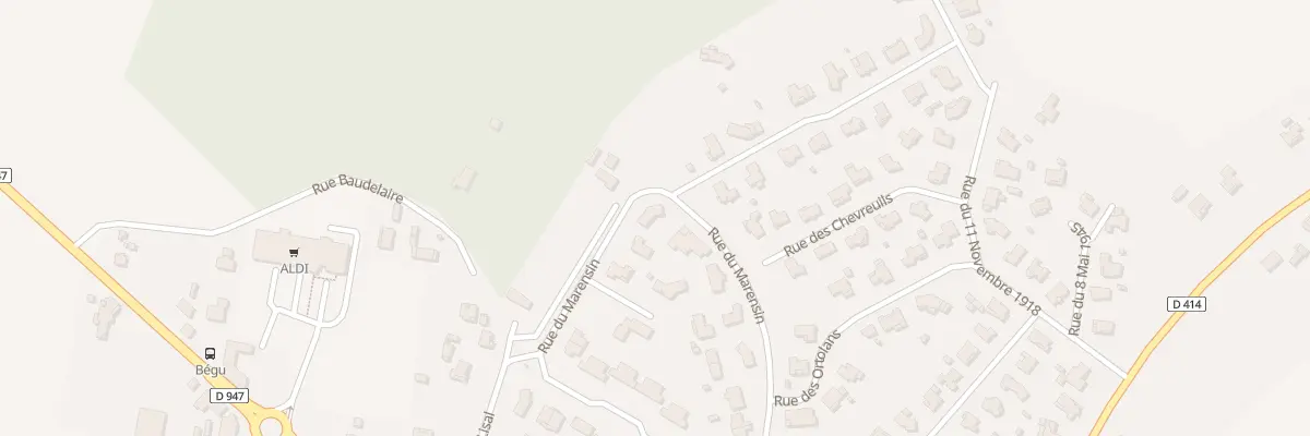 Plan du 20 Rue du Marensin à Saugnac-et-Cambran