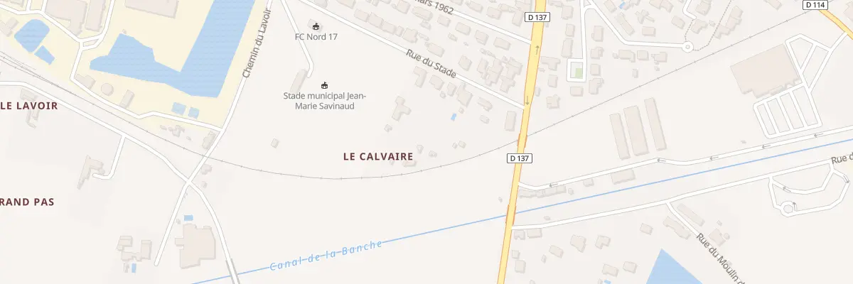 Plan du 5 Rue du Stade à Marans