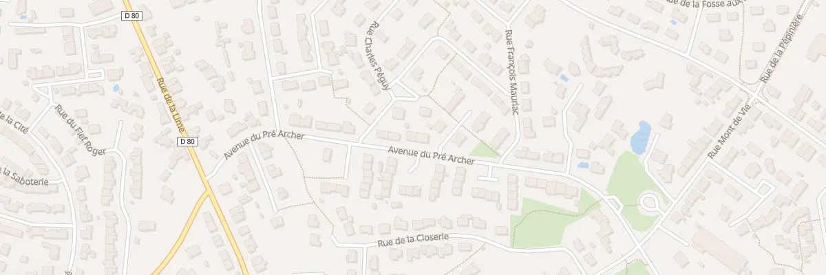 Plan du 24 Av du Pre Archer (Beaupreau) à Beaupréau-en-Mauges