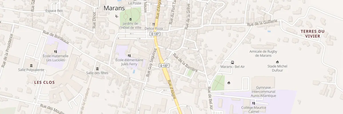 Plan du 50 Rue de la Grève à Marans