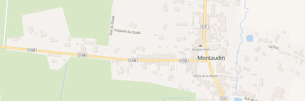 Plan du 16 Rue de Bretagne à Montaudin