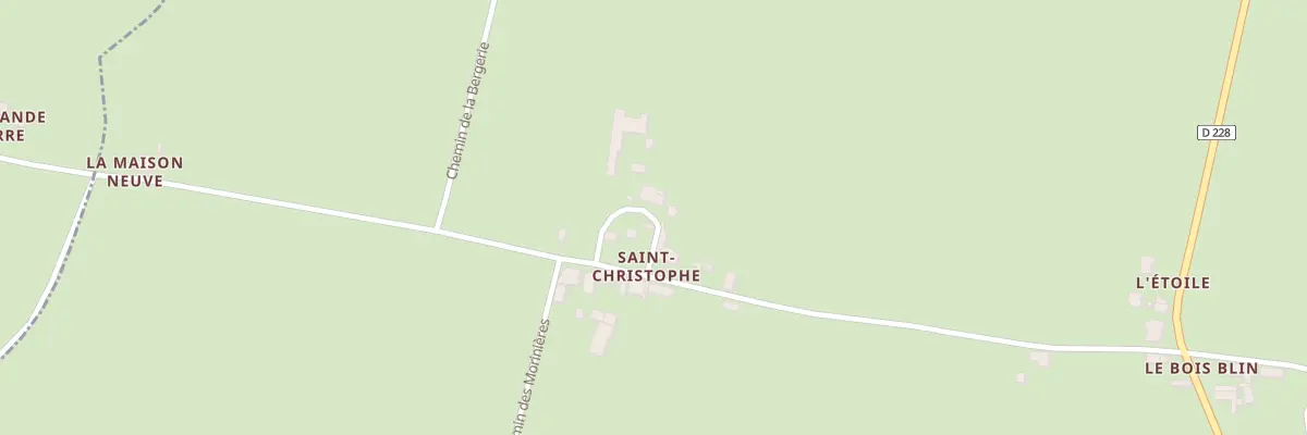 Plan du 4 Che de la Chap St Christophe à La Boissière