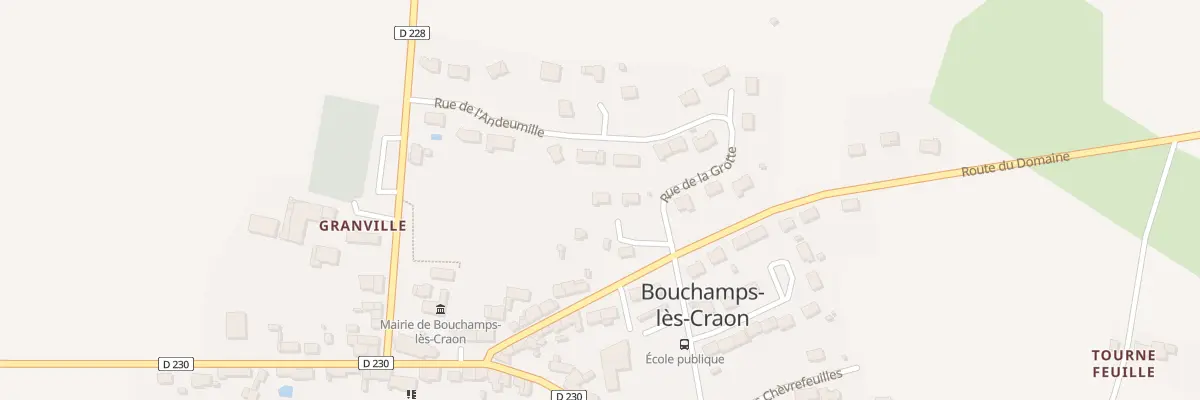 Plan du 4 Imp de l’Andeumille à Bouchamps-lès-Craon
