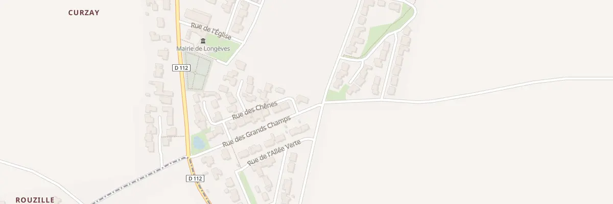 Plan du 7 Rue des Chênes à Longèves